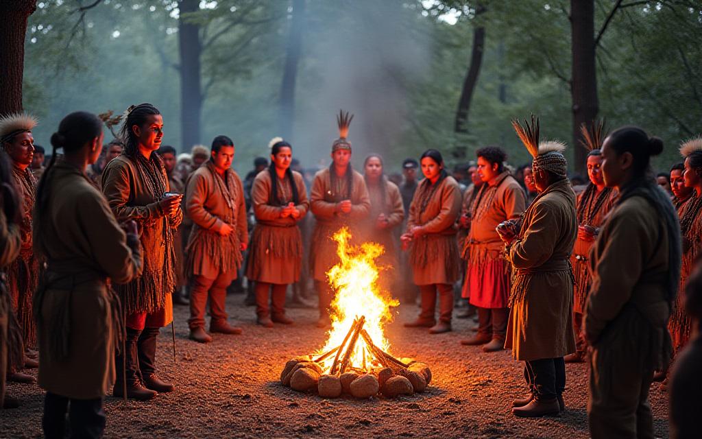 Indigenous cultural ceremony and traditional gathering